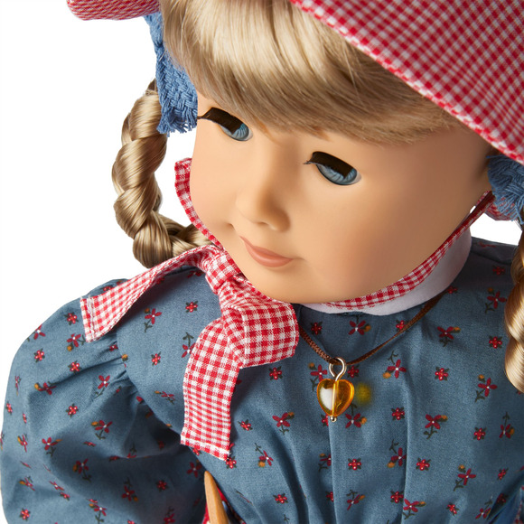 NEW American Girl KIRSTEN DOLL + Swedish MEET OUTFIT Book Necklace Spoon 35th Yr - Picture 4 of 12